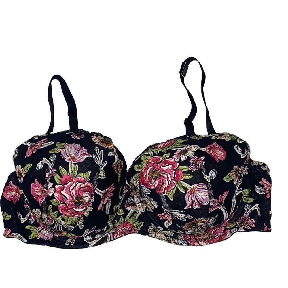 ✨Embroidered Lace Floral Push Up Bra✨
